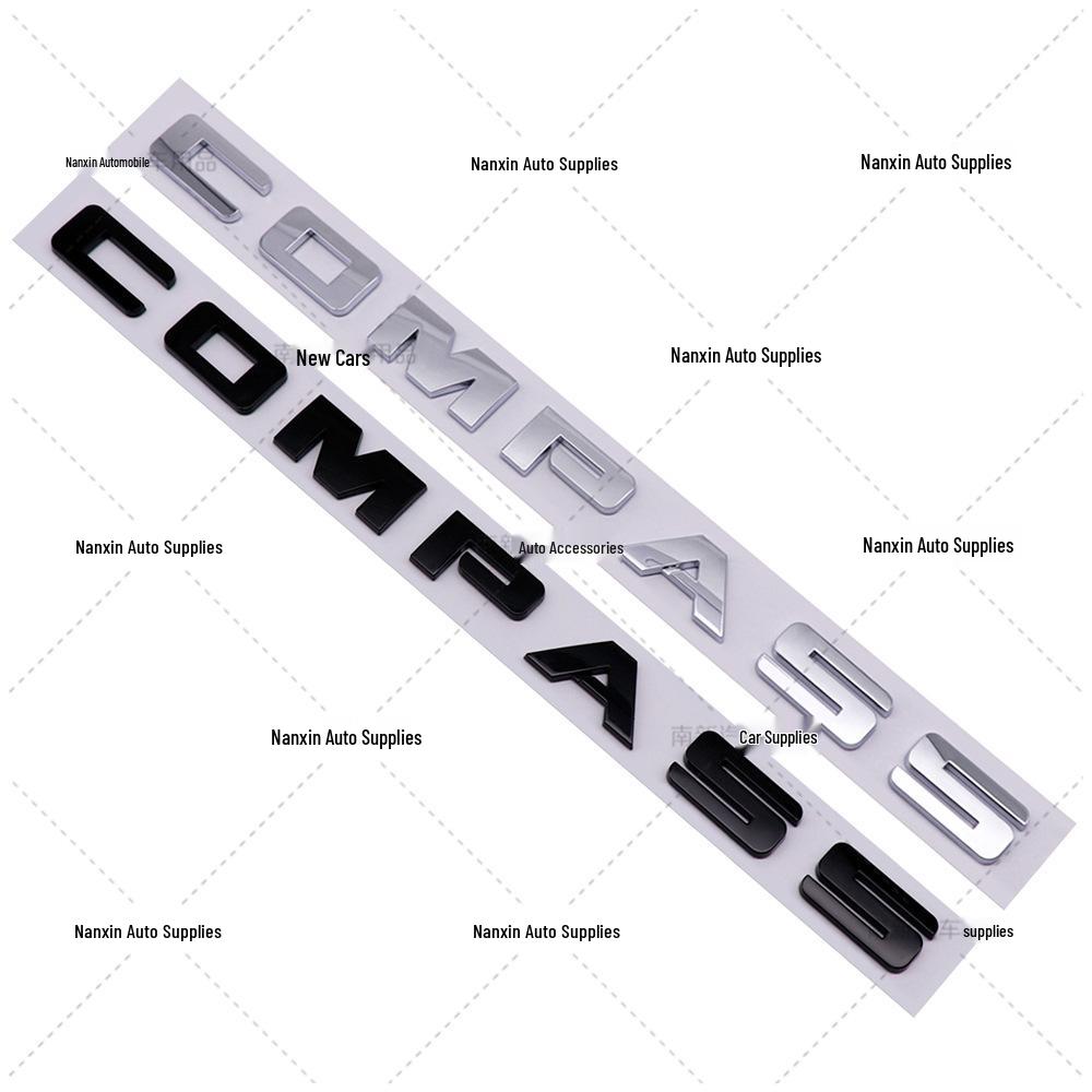 Jeep Compass Body Sticker - English Modified Car Decal