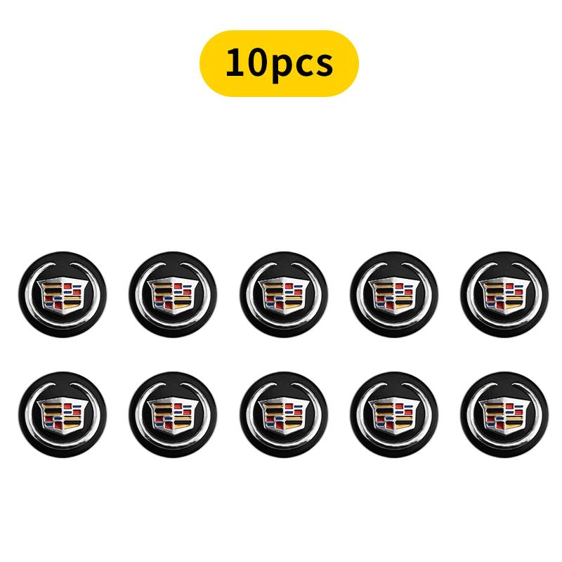 25mm Auto Sleutel Embleem Stickers Auto Bediening Sleutel Logo Accessoires Voor Cadillac Escalade CTS ATS SRX STS XT5 XT4 XT6 XTS CT4