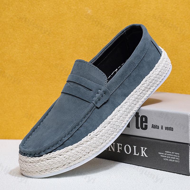 Fashion Men's Loafers 2025 Casual Shoes Four Season New Breathable Male Comfort Outdoor Walking Shoes Fashion Student Flat Shoes