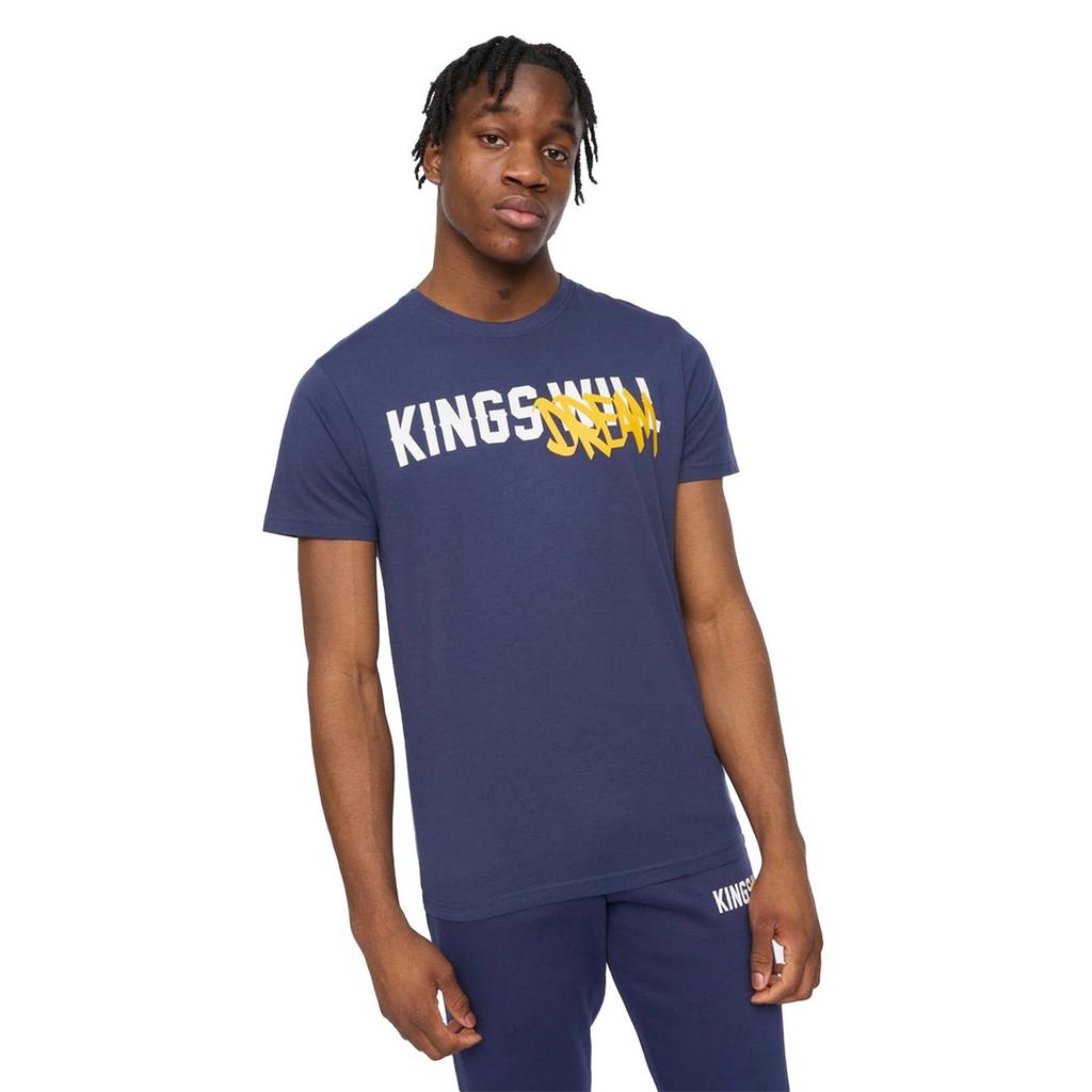 Kings Will Dream Mens Tagged Back Print T-Shirt