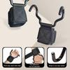 Weight Lifting Hooks Weight Lifting Grips Non Slip Pull Up Straps Adjustable Powerlifting Support Hooks Straps for Gym Workout