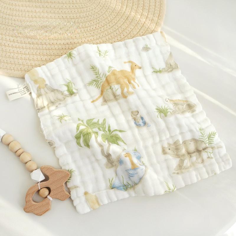 6 Lagen Baumwollgaze Baby Waschlappen Mullwindeln 5 Stück Neugeborenen Baby Handtuch Set Weiches Waschhandtuch Babys Zubehör