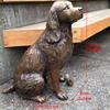 Statuiță Springer Spaniel Art Decor Grădină, Sculptură Câine Animal Rășină Figurine Curte Terasă Ornament Decorativ Interior Exterior Nou