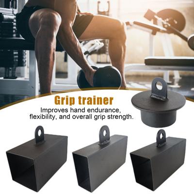 Hand Grip Trainer Forearm Finger Strength Exerciser Muscle Training Iron Gripper Metal Hand Grip Power Strengthener Workout Equipment
