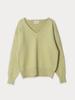 Mejongleuhaleu Opening V-Neck Knit 4 Colors
