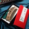 Green Sandalwood Carved Comb for Women - Long Hair Engraving Gift Comb