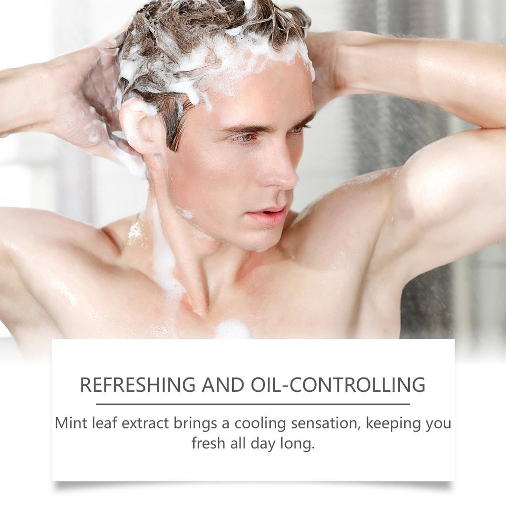 Men's Daily Shampoo & Conditioner Set Strong Healthy Hair Moisturizing & Smoothing Hair Care Kit 237ML+237ML