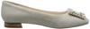 JILL STUART SHOE Women's Jewel Buckle Motif Cutter Pumps, Size 6519 PT, Size E, 23.0 cm
