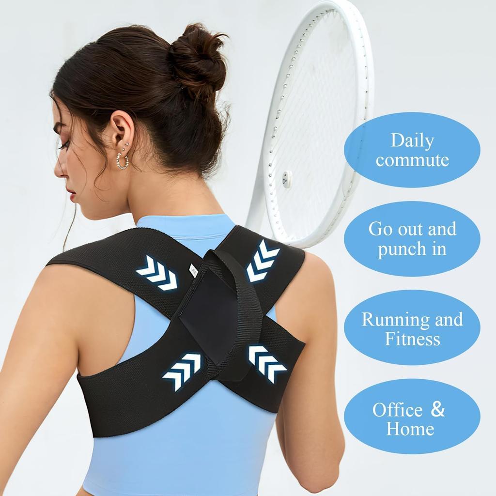 Fitness Lightweight Shoulder Straps for Men Women Posture Correctors Bench Press Shoulder Training Support