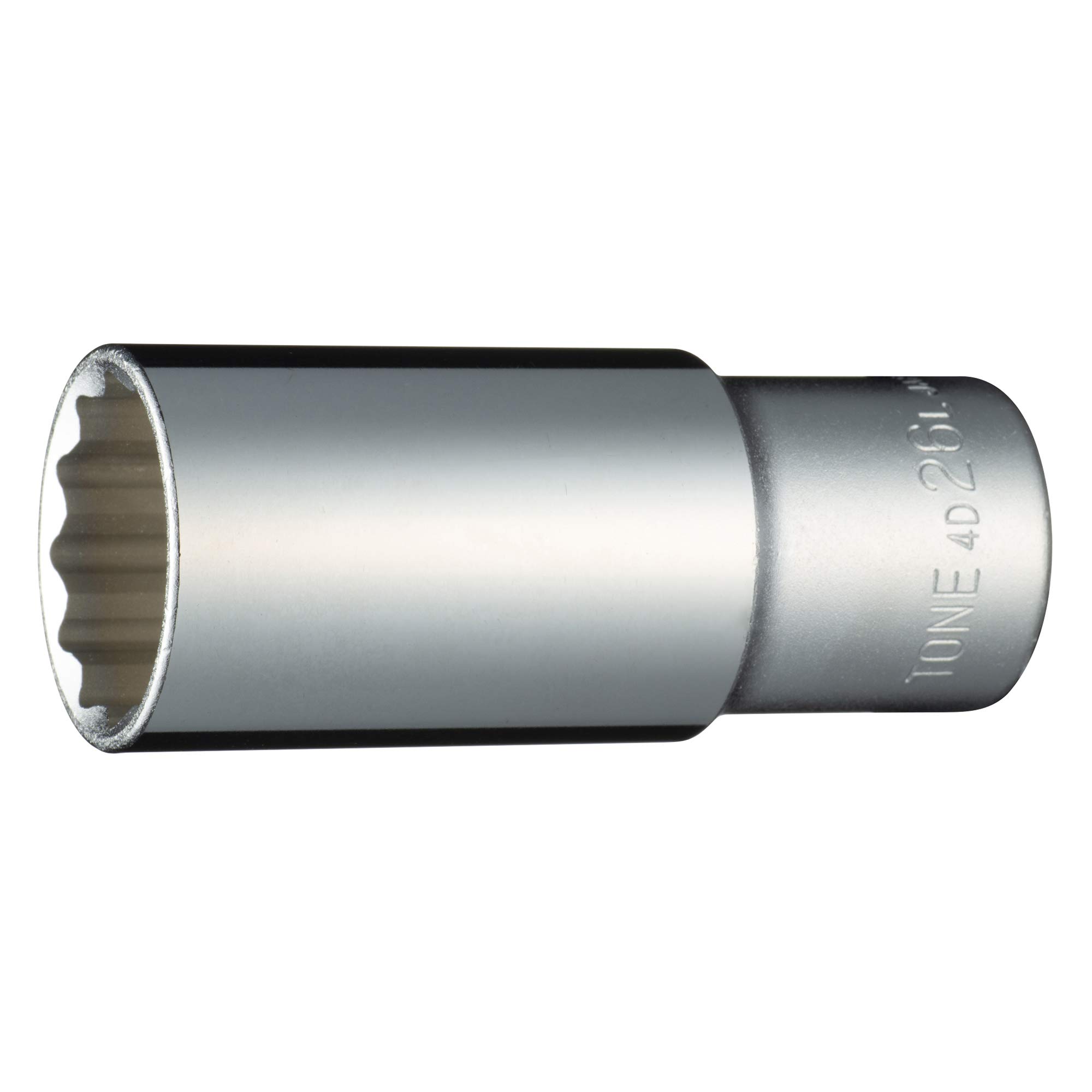 

Tone Deep Socket 26mm Width HP4D-26L (12-Point), 12.7mm (1/2 ) Drive,