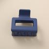 8.5CM x 10.5CM Rectangular Matte PS Hair Clip - Simple Shark Hair Accessory