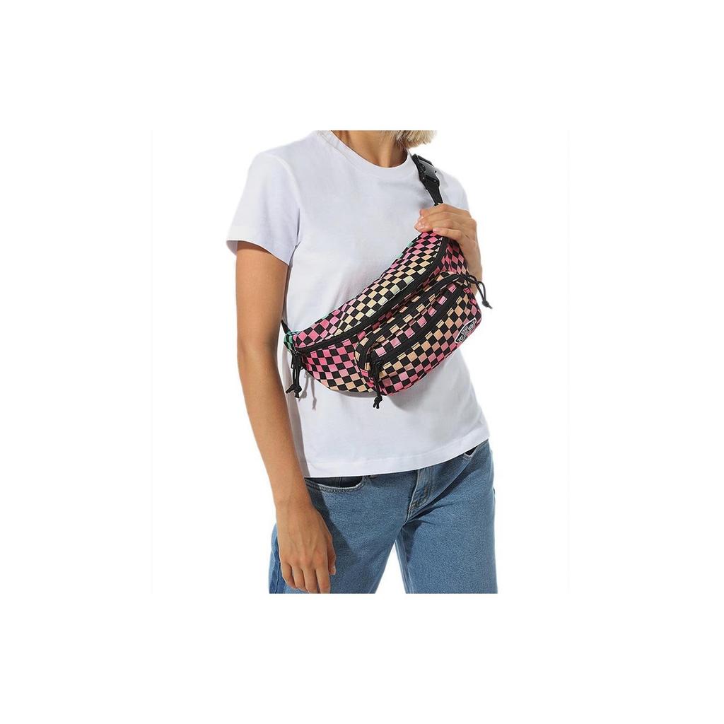 Vans Trend Acc Colorful Checkerboard Fabric Waist Bag Women Bags VN0A47QEYBL