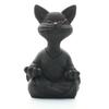 Cat Whimsical Buddha Figurine Meditation Yoga Collectible Home Decor Lover Gifts