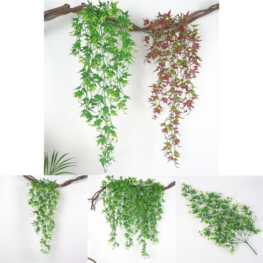 Leaf Wall Art With Hanging Vine Design For Home Decor And Office Spaces