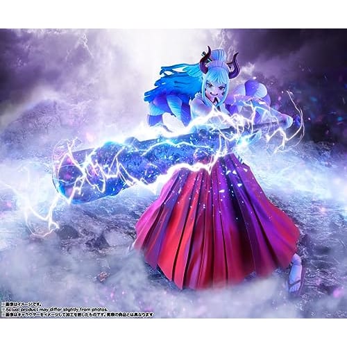 TAMASHII NATIONS S.H.Figuarts ONE PIECE Yamato, Approximately 185mm, PVC & ABS Painted Action Figure