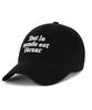 Bajal Tmv Lettering Ball Cap [Twill Black]