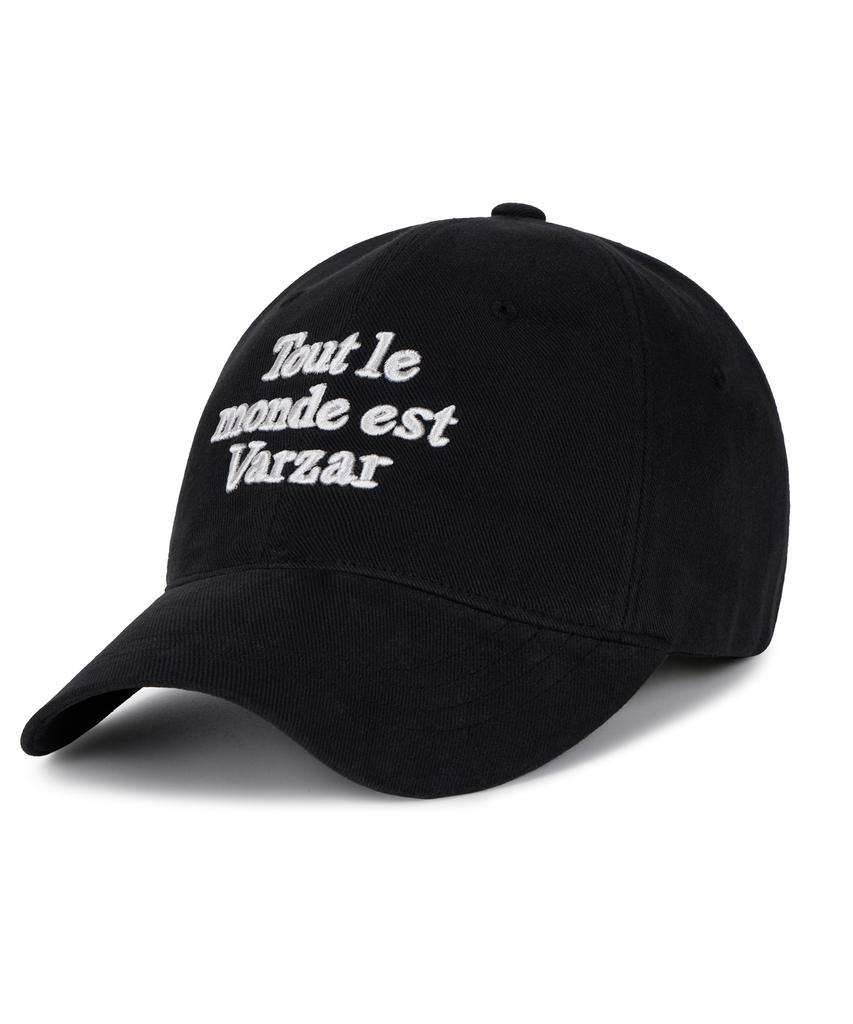 Bajal Tmv Lettering Ball Cap [Twill Black]