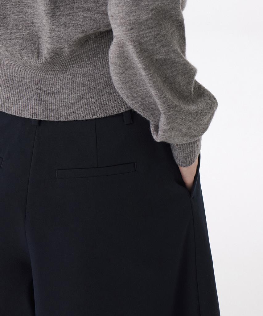 MUSINSA STANDARD WOMAN Women'S Lightweight Skirt Slacks [Navy]