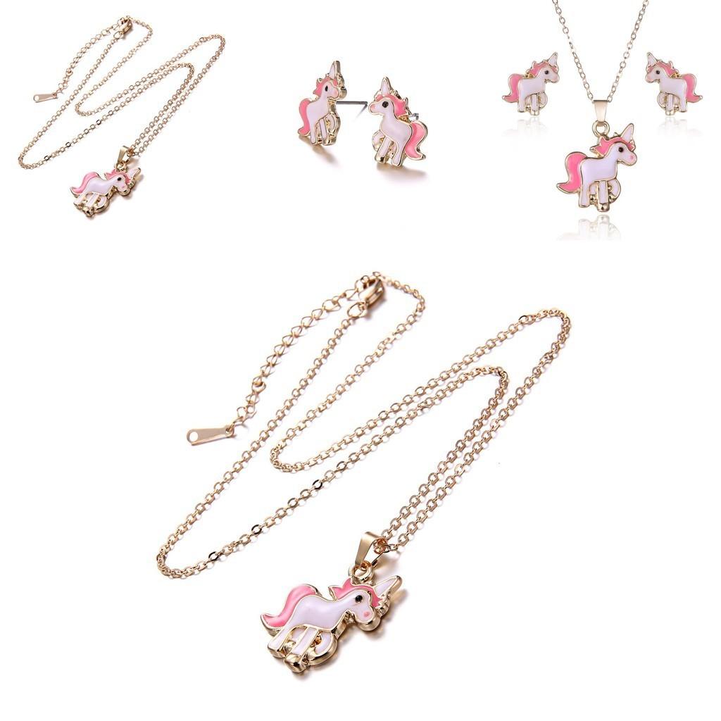 Cute Animal Necklace Set European And American Hot Selling Alloy Jewelry Set