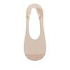 Women's 2026 Spring/Summer Invisible Cotton Bottom Anti-Slip Gel Heel Boat Socks - Ice Silk, Thin Deep Cut Style
