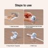 3Pcs Smooth Adjustable Desktop Cable Clip Self Adhesive Acrylic Cable Organizer Universal Charging Cable Winder Desk Management