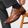 Luxury Men Dress Shoes High Quality Genuine Leather Casual Shoes 6cm Height Increase Leather Footwear Laced Oxfords Wedding Shoe