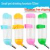Hanging Hamster Water Fountain - Leak-Proof Stainless Steel Ball Feeder for Small Pets