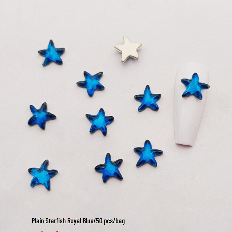 

Starfish Nail Art Rhinestones: DIY Beauty Accessories for Nails and Phone Cases 10*10mm
