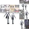 Entzückendes Plüschtier Jack Skellington Puppe Perfekt für Halloween- und Weihnachtsfeiern