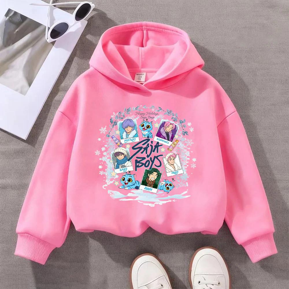 Comfortable Huntmas Children's Hoodie with Cute Christmas Characters and a "Huntmas Wishes" Designed Girls' Sweatshirt