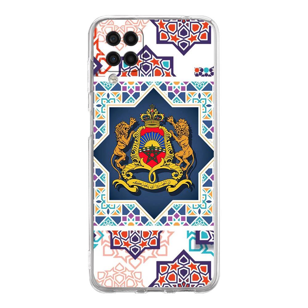Moroccan flag Maroc Morocco Phone Case For Samsung A13 A33 A35 A55 A73 A53 A23 A51 A71 A21S A31 A41 A05s A03S A15 A25 5G Cover