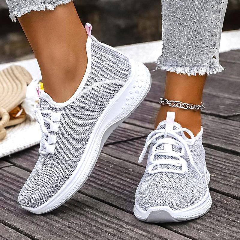 Fashion Women's Breathable Knitted Socks Sneakers Comfortable Casual Sports Shoes for Women 2025 Spring Autumn Lightweight Running Shoes
