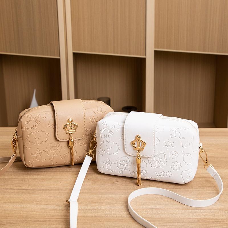 Printed camera bag g women's bag fashionable mobile phone bag fresh and sweet shoulder bag women