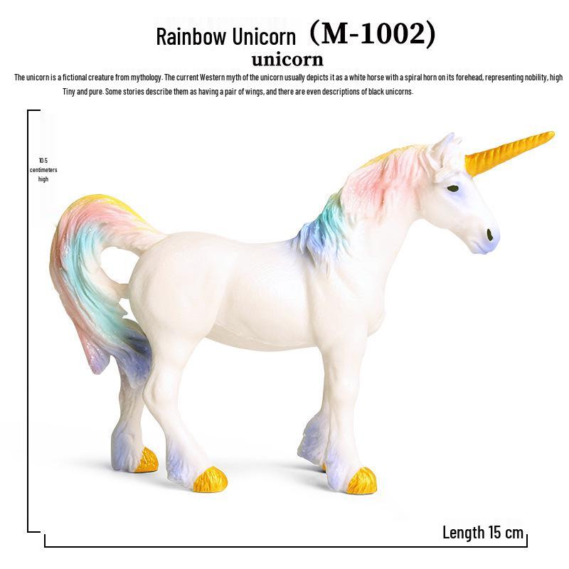 European Mythology Pegasus & Unicorn Children's Toy Figurine Set