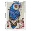 NEW DIY Blue Owl 5D Diamond Embroidery Crafts Diamond Painting Cross Stitch Needlework Diamond Kit Full Home Decor
