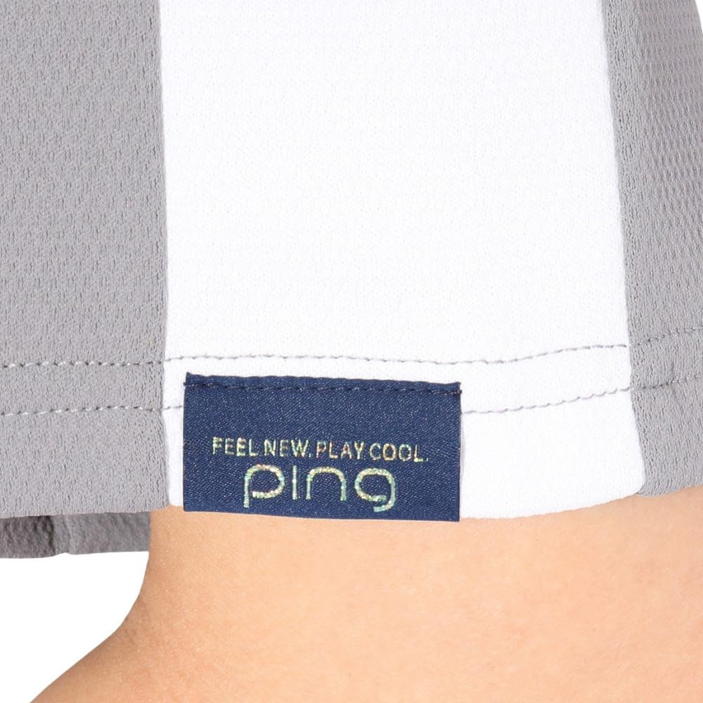 Ping Apparel Short Sleeve High Neck Shirt Golf Undershirt Size S Women's (Brand Logo) / / 622-5167304 020_Gray,