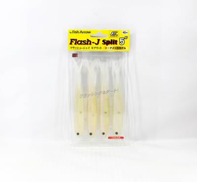 Fish Arrow Soft Lure Flash J Split 5 Inch 4 Piece Per Pack 29 (3371)