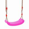 Plastic Children's Swing with Hanging Rope Multicolor Kids Swing Adjustable Height Accessories Baby Suspension Chair