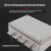 Stainless steels Outdoor Waterproof Cable Split Junction Box Electrical Junction Box Cable Connector Easy to Install