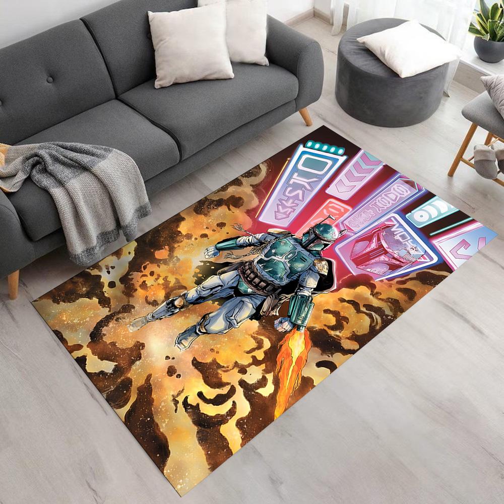 Star Wars Carpet Suitable for Living Rooms Study Room Balcony Hallway Antislip Carpet Anime Office Decor Wedding Party Gift