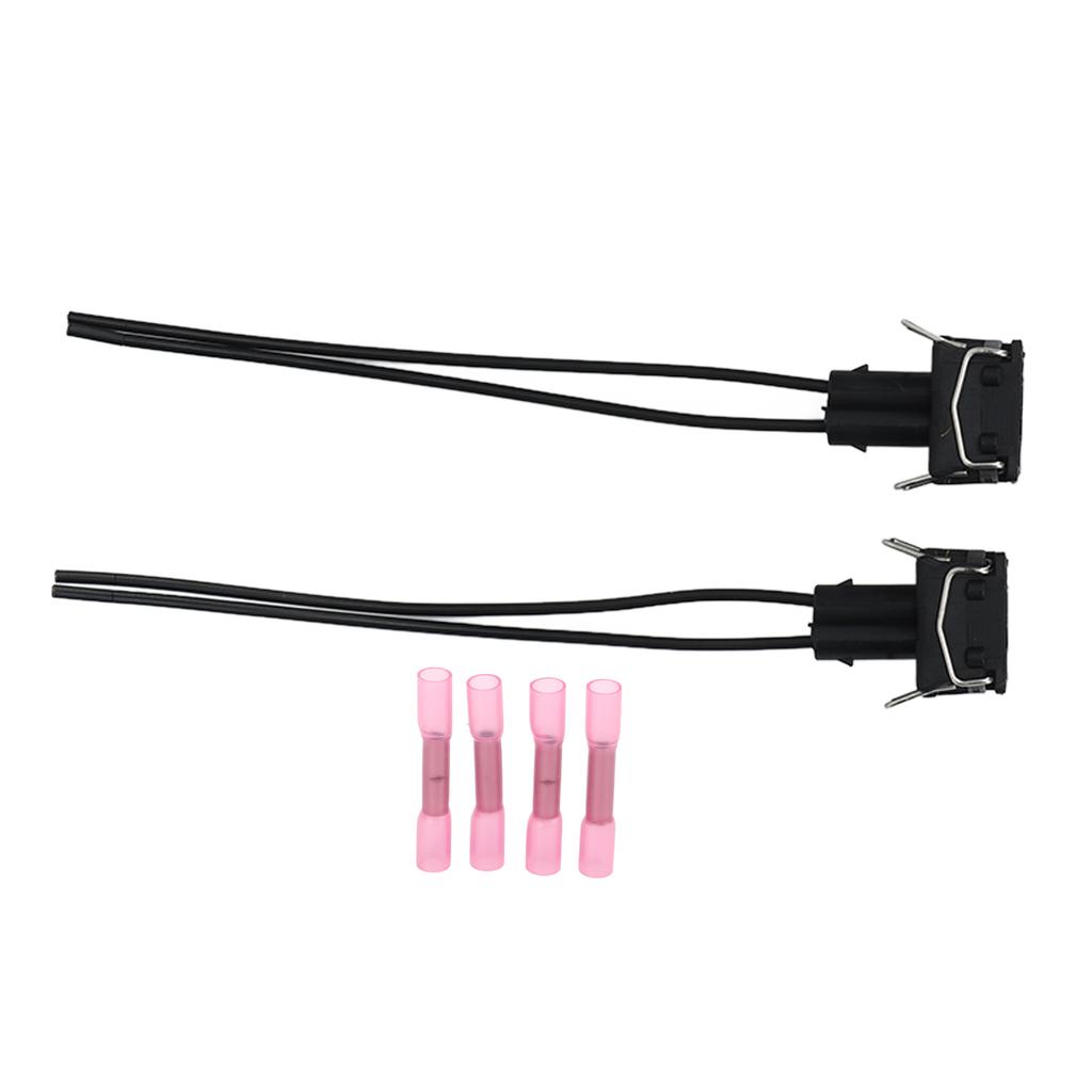 2PCS Car Seat Repair Wiring Harness 357972752 Flexible High Temperature Resistant Black Fit For A3