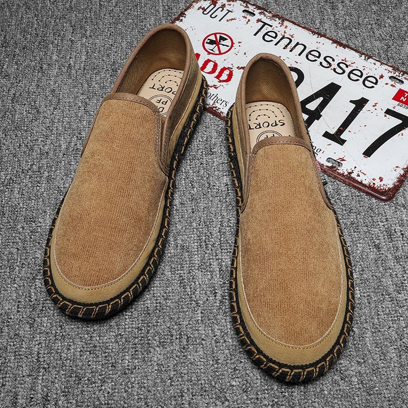 Melaleuca cloth shoes shoes breathable soft sole summer lazy shoes casual canvas