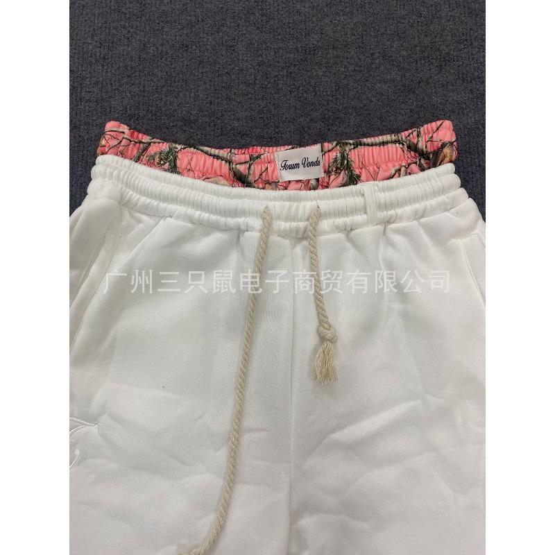 Y2k Retro Fashion Neutral Street Neutral Shorts Shorts Fashion Double Waist Embroidered Casual Sports Pants