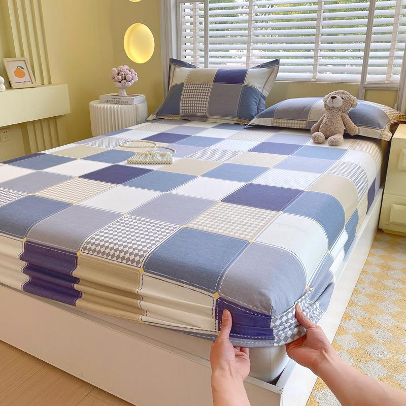 100% Cotton Maternal and Infant Grade Pure Cotton Single-piece Mattress Mattress Protective Cover All-inclusive Bed Sheet Washable Protective Cover