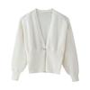 2026 Stylish Minimalist V-Neck Button Knit Cardigan for Women