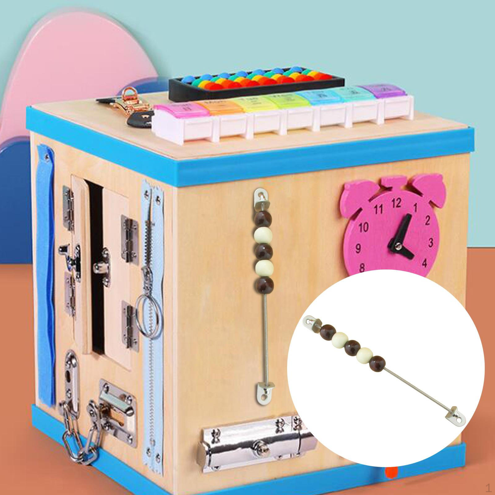 Аксессуары для DIY развивающей доски Игрушка для развития мелкой моторики Счетные бусины для развивающих игрушек