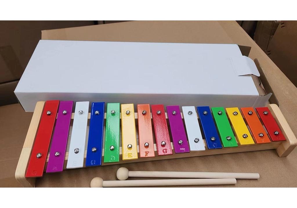 15-Tone Aluminum Xylophone for Early Childhood Education: Develop Intelligence and Hands-On Skills