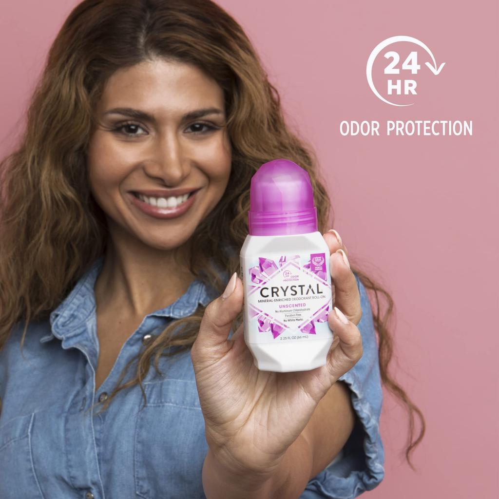 CRYSTAL Body 66ml Deodorant, Roll-on Type,