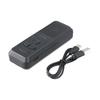 Black Nuclear Radiation Detector Geiger Counter For Safety Dosimeter Large-capacity Battery Rechargeable Battery