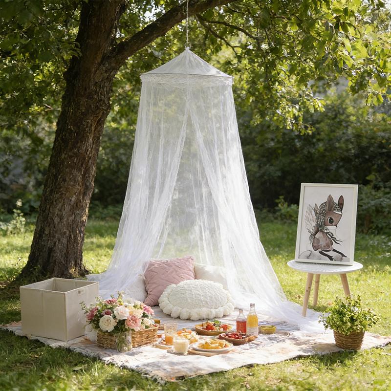 

Large Mosquito net Mosquito Curtain for Bed Anti Mosquito Net Outdoor Camping Mosquito tent Dome Shaped Mosquito Net 60x190x600CM